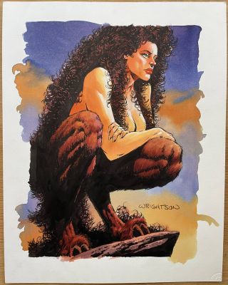 Bernie Wrightson | Master of the Macabre Trading Card (Set 1, Card #22) | Thornbush Art