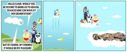 Jeroom | Jeroom - "Katie & her grandfather" NFT + Art paper on plate (2022) | Catawiki