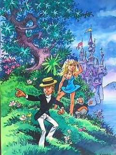 Dany | Dany - Dessin original couleur - Olivier Rameau | Catawiki