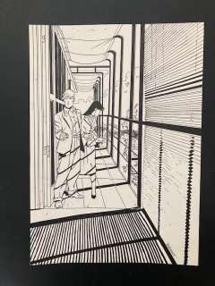 Berthet, Philippe | Berthet, Philippe - Dessin original - Le Privé - (années 1980) | Catawiki