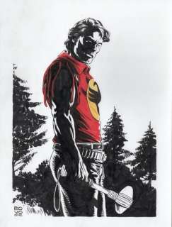 Lorenzo Bovo | Lorenzo Bovo Zagor illustrazione originale | Catawiki