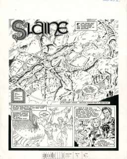 Mike Collins - 2000ad prog 497 - slaine - mike collins / mark farmer / pat mills