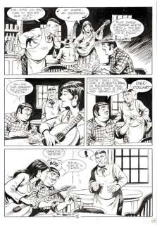 Franco Donatelli - | Franco Donatelli - 5x Tavola Originale - Zagor n. 184 "Strane scomparse" - (1980) | Catawiki