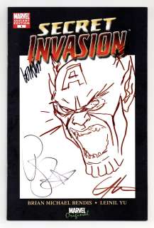 Secret Invasion #1 Sketch Cover by Greg Horn | mycomicshop.com