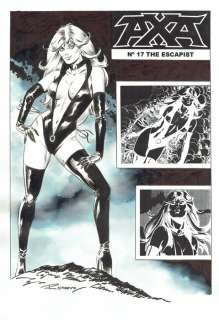 Badia-Romero, Enric | Original published Cover  - AXA NÂº17 The Escapist | Catawiki