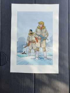 Simon, Fred | Simon, Fred - Dessin original couleur - Mermaid Project - (2020) | Catawiki