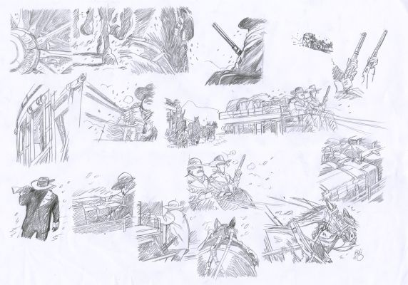 Brüno | Lucky Luke, 2025 - Dakota 1880 | Huberty Breyne Gallery