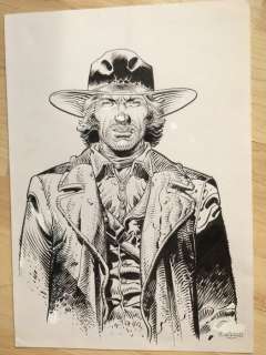 Girod, Thierry | Girod, Thierry - Dessin original - Couverture - Durango T16 - Le Crépuscule du vautour - (2017) | Catawiki