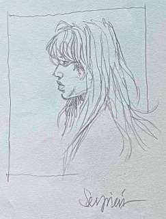 Paolo Eleuteri Serpieri | Paolo Eleuteri Serpieri - Druuna drawing in Hardcover Book - (1985) | Catawiki