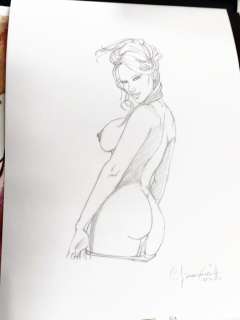 Casotto, Giovanna - portfolio WaterErotic + sketch originale | Catawiki