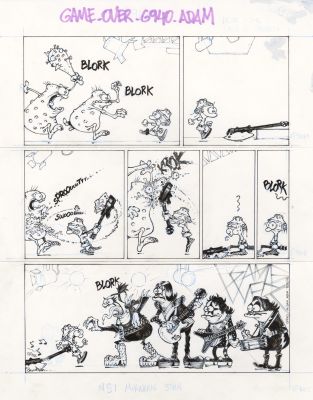 Midam | Game Over, 2025 - The Snow Must Go On, Tome 25 | Huberty Breyne Gallery