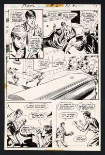 Jose Luis Garcia Lopez, Irv Novick - Original Art from Joker #2 (1975) Page 13 Pencils by Irv Novick, Inks by Jose Luis Garcia Lopez