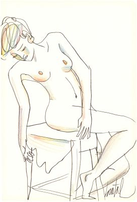 Loustal | 2026 - Modèle vivant, 3 | Huberty Breyne Gallery