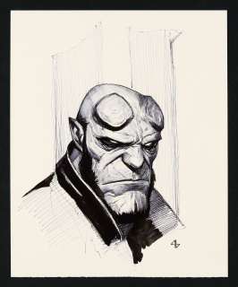 Hellboy Sketch by Adi Granov | mycomicshop.com