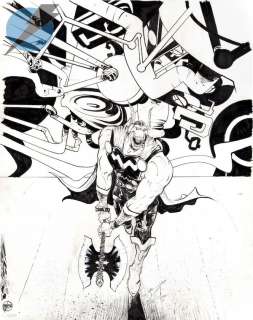 Paul Pope - beta ray bill issue 2 page cover