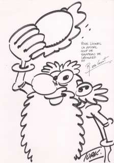 Turk | Ensemble de trois illustrations au feutre sur papi… | Millon