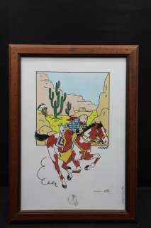 Hergé | Tintin - Lithographie Moulinsart - Amérique - 75 ans de Tintin - (2003) | Catawiki