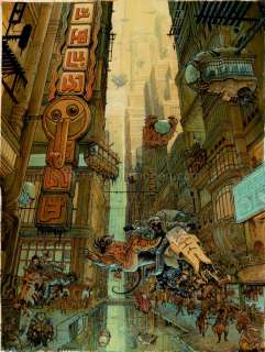 Serge Pellé - Illustation originale intitulée Renégats - Orbital