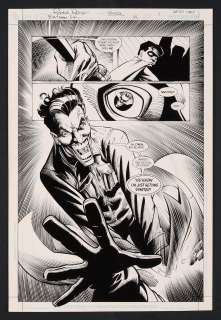 John Floyd - Original Art from Batman Gotham Knights #44 (2003) Page 1 Pencils by Roger Robinson, Inks