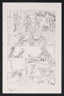 Original Art from Batgirl #33 (2014) Page 7 Pencils by Fernando Pasarin | mycomicshop.com