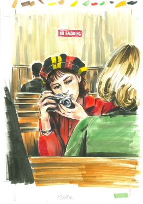Sylvain Bordesoules | 2026 - Amoureuses - Thérèse Belivet | Huberty Breyne Gallery