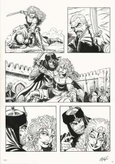 Walter Venturi - Walter Venturi - tavola originale per John Doe #23 (ft. Dago) "Il Giannizzero Nero" - (2005)