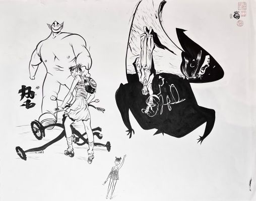 Paul Pope | Japanese Barbie, 1998 | Philippe Labaune Gallery