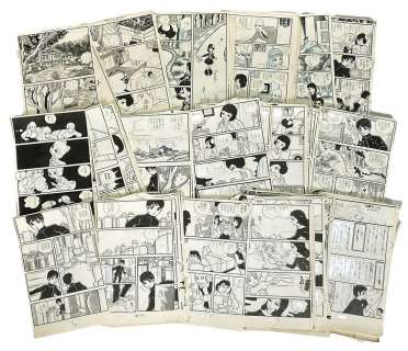 Shinji Ikegawa Hand-Drawn Manuscript "Nanasai No Petenko" 128 Page | Mandarake (Big Web)