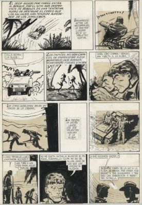 Hugo Pratt | Hombres de la Jungla, Misterix n°758, planche 6 | Galerie 9ème Art