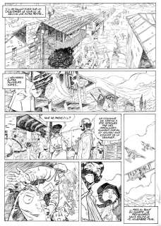 Planche originale 29 de QUINTETT tome 1 Histoire de Dora Mars par Cyril BONIN