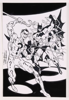 Ron Williams | Detective Comics #140 Cover Homage Sketch by Ron Williams | mycomicshop.com (Buy It Now)