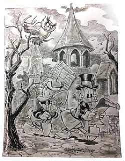 Alessandro Gottardo | Uncle Scrooge - "Ricerche al Nord" - Signed Original Artwork by Alessandro Gottardo - (2021) | Catawiki