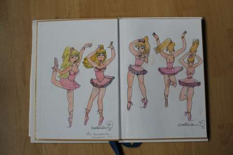 Wasterlain, Marc | Wasterlain, Marc - 7 Dessins originaux couleur - Menu belge - (2017) | Catawiki