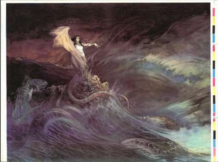 Frazetta - Sea Witch, Print (1979) | Russ Cochran