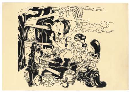 Haruo Nagami Hand-drawn Illustration | Mandarake (Big Web)