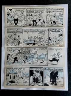 Willy Vandersteen | Vandersteen, Willy - Originele pagina (p.2) Suske en Wiske - De zingende zwammen / Les Champignons chanteurs - met luxe groot formaat hc - (1960/2020) | Catawiki