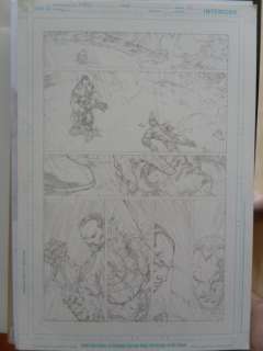 Ed Benes | Green Lantern #63 page 47 - Original Artwork by Ed Benes - 11x17 inches - Page volante - Exemplaire unique - (2011) | Catawiki