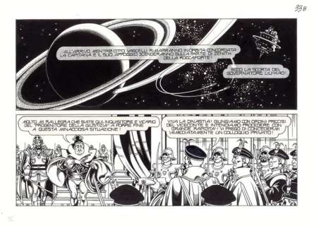 Magnus | Magnus Tavola originale Magnus - I Briganti Orient Express "I Briganti Governanti e rivali" - (1990) | Catawiki