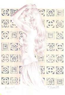 Craenhals. Illustration Chevalier ardent. 140exN/S | BDEnchères