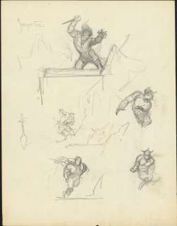 Frazetta - Preliminary Drawings, Signed | Russ Cochran