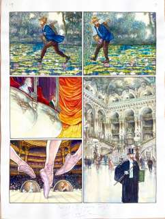 Smudja, Gradimir | Smudja, Gradimir - Planche originale - Le bordel des muses - avec Vincent van Gogh | Catawiki