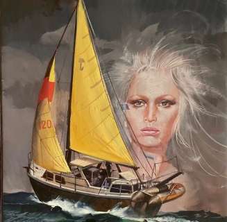 Pino Dangelico | Pino Dangelico - copertina originale Oltretomba Colore n. 46 - (1976) | Catawiki