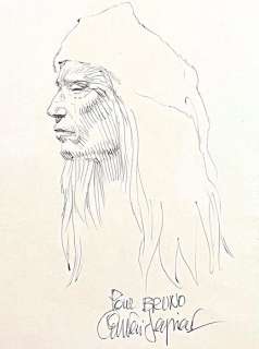 Paolo Eleuteri Serpieri | Paolo Eleuteri Serpieri - Indian drawing | Catawiki