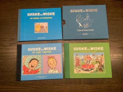 Marc Verhaegen, Paul Geerts | Suske en Wiske - De Unieke Uitvindingen - 50 jaar Emoties, -Kalmthout op z’n best - Oblong - Cartonné - EO | Catawiki