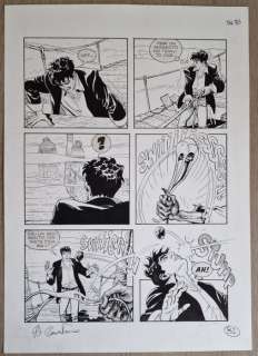 Giampiero Casertano | Giampiero Casertano - Dylan Dog n. 220 - Tavola originale "Concorrenza sleale" - (2004) | Catawiki