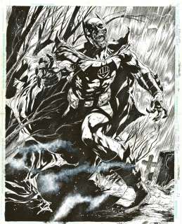 Ivan Reis - blackest night issue 5 page 20 and 21