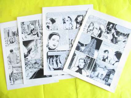 L. Raimondo | L. Raimondo Jonathan Steele n. 57 nn. 4 Tavole Originali ’’ La vera Storia di Jasmine ’’ pag. 8-9-12-13 - (2003) | Catawiki