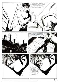 Corrado Roi - | Corrado Roi - Tavola Originale - Dylan Dog Maxi n. 14 "Paranoia" - (2001) | Catawiki