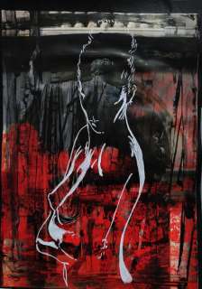 Anty | Eva Kant - ANTY - dipinta a mano tecnica mista su collage - 42 x 29 - Page volante | Catawiki