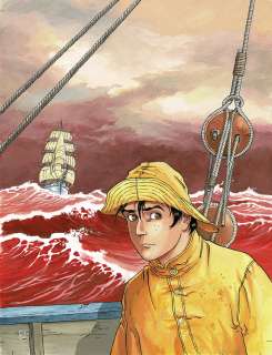 Kraehn | Bout d’homme, Vengeance, couverture originale à l’encre de chine et à l’aquarelle pour cet album paru en 2008 chez Glénat. | Septimus